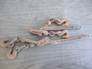 lot 409 image: (2) Chain Binders...
