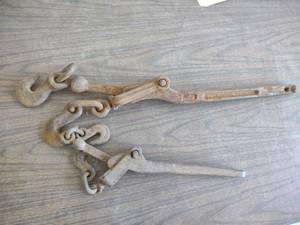 lot 410 image: (2) Chain Binders...