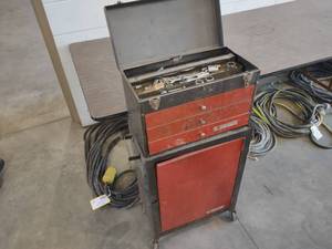 lot 473 image: Toolbox with Tools...