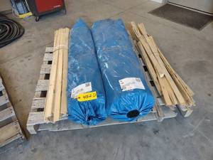 lot 452D image: (2) Rolls Dura Skirm & Lath Sticks...