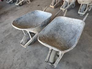 lot 502 image: (2) Wheel Barrows...