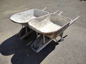 lot 503 image: (2) Wheel Barrows...