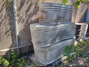 lot 516 image: (3) Water Troughs...