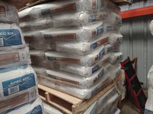lot 538 image: (40) 80 lb. Bags Spec Mix Grout, Co...