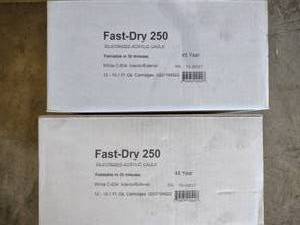 lot 593 image: Fastdry 250 Silicone Chalk...
