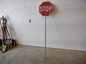 lot 604 image: StopSlow Sign...
