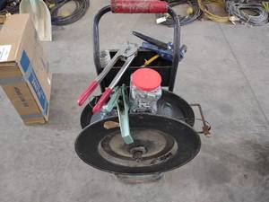 lot 185 image: Banding Cart with Poly Banding, Cli...
