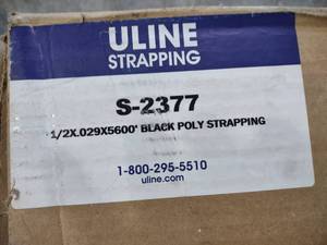 lot 185A image: Poly Banding, 12 x .20 x 5600...