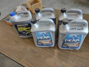 lot 610 image: 4 34 Gallons Antifreeze...