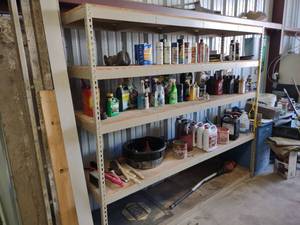 lot 623 image: Shelf Unit with Contents, 96x24x84...