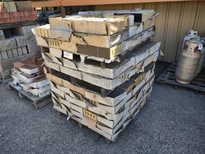 lot 707 image: (4) Pallets of Glazed Brick...