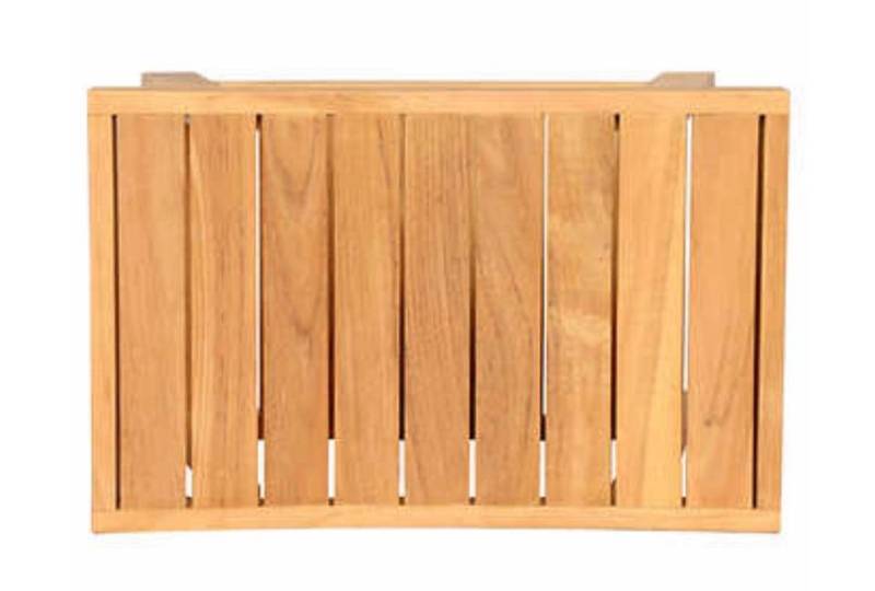 Ivena teak 2024 shower bench