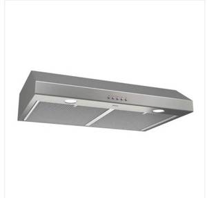 Glacier 30 in. 300 CFM Convertible Cabinet with Light in Stainless Steel the retail price is$168.33