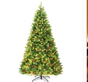 7.5 ft. Pre-Lit Christmas Tree with 550 Twinkling White Lights the retail price in Home Depot is$149