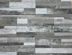 lot 270 image: 130 Sq Ft Sichenia Pave Wall Wood 9 x 18 Italian Tile - Grey