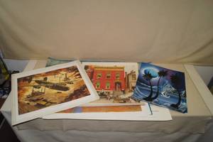 lot 112 image: Assorted Art and Posters