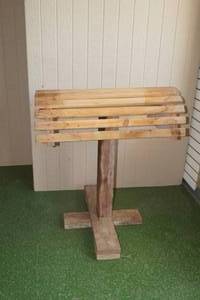 lot 92 image: Homemade Saddle Stand