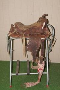 lot 91 image: 12 Western Saddle