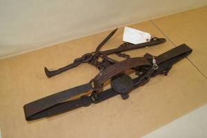 lot 55 image: Bridger Special 502 Double Long Spring Animal Trap