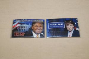 lot 44 image: Merrick Mint Donald and Melania Trump Coins
