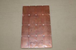 lot 43 image: Copper Crackers Bar Set - 16 1 Oz Copper Bars