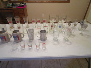 Beer Glasses, Mugs & Shot Glasses
