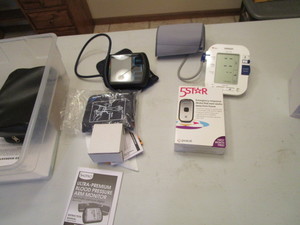Blood Pressure Monitors, Push Button Call Device