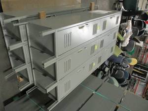 lot 49 image: Global 6-Locker Section Lot of 2 Sections