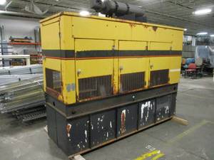lot 62 image: CAT 125KW Olympian Generator