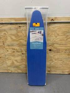 lot 37 image: WHITMOR White Metal Mesh Top and T-Leg Ironing Board