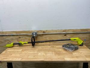 lot 74 image: RYOBI 40-Volt Lithium-Ion Cordless Battery String Trimmer (Tool Only)