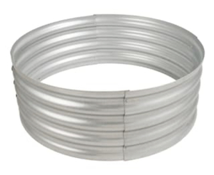 lot 84 image: PLEASANT HEARTH Infinity 36 in. x 13 in. Round Galvanized Steel Wood Fire Ring