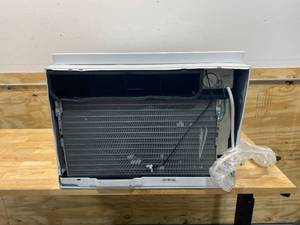 lot 99 image: LG ELECTRONICS 15,000 BTU 115-Volt Window Air Conditioner with Remote and ENERGY STAR in White