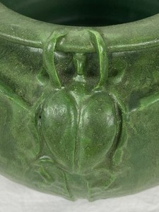 lot 10 image: Ephraim Faience Pottery Vessel