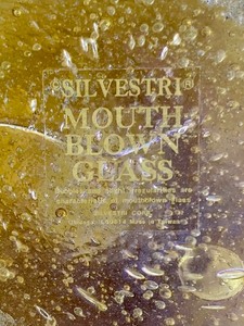 lot 74 image: Stunning Large Silvestri Mouth Blown Glass Vase