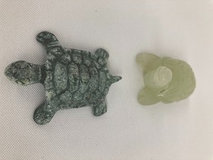 lot 30 image: Set of 8 Assorted Animal Miniature Stone Figurines