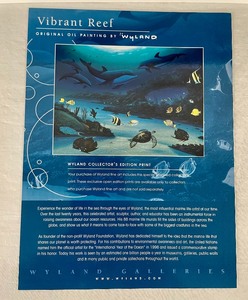 lot 119 image: Wyland Collectors Edition Unframed Print Vibrant Reef
