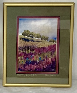 lot 145 image: Pair of Framed Prints Signed Artworks by Julie Crabtree