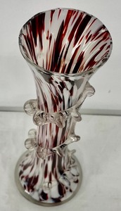 lot 159 image: Art Glass Bowl and Vase