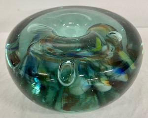 lot 160 image: Pair Beautiful Art Glass Paperweights