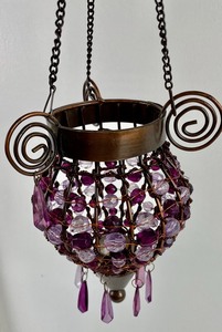 lot 194 image: Amazing Amethyst Color Glass Grouping