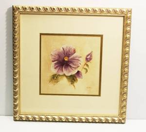 lot 28 image: Flower Frame Print  By BLUM