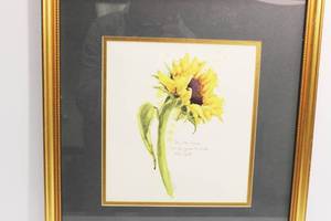 lot 29 image: Sun Flower By V. Michael Gothre