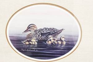 lot 40 image: Floyd Hubbard Frame Art Print
