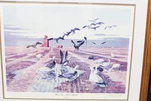 lot 64 image: Blues, Snow, Rain And Barley Signed By Les C. Kouba
