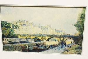 lot 75 image: Impression Signed Art Print