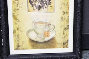 lot 79 image: Cup Of Tea Signed By V. Sjodin Framed Art Work