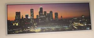 lot 82 image: Downtown Skyline, Minneapolis Photostock  Frame Art Print
