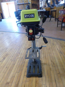 lot 6 image: NEW Ryobi 8 Bench Mount Drill Press