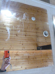 lot 37 image: Our Lord Jesus Christ Etched Mirror